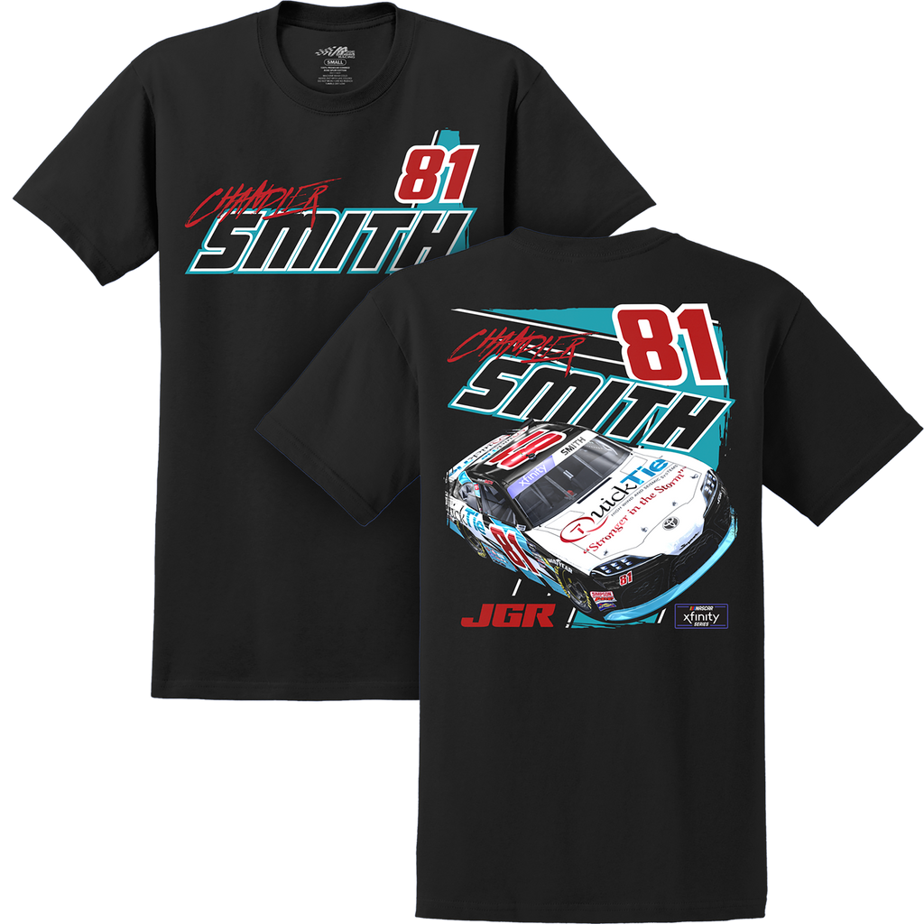 Chandler Smith #26 NASCAR XFINITY 2022 SHR Toyota good Charge Me Pit Shirt Medium