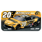 Christopher Bell 2025 DeWalt Car License Plate