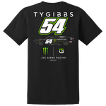 Ty Gibbs 2024 Monster Logo Black Tee