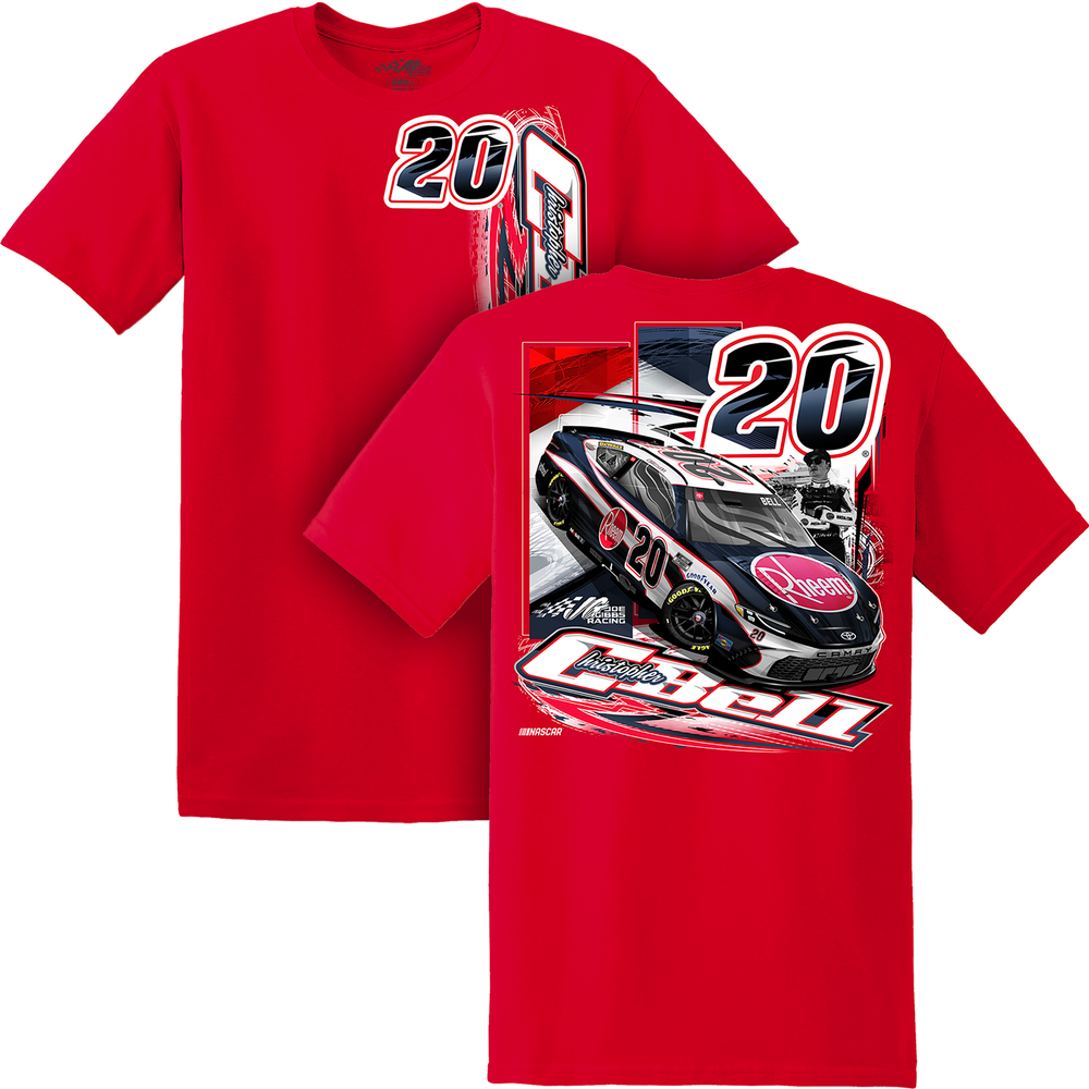 Christopher Bell Red Rheem 2024 Two Spot Car Tee