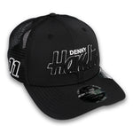 Denny Hamlin No.11 New Era Chain Glow 970 Stretch Snap Trucker Hat