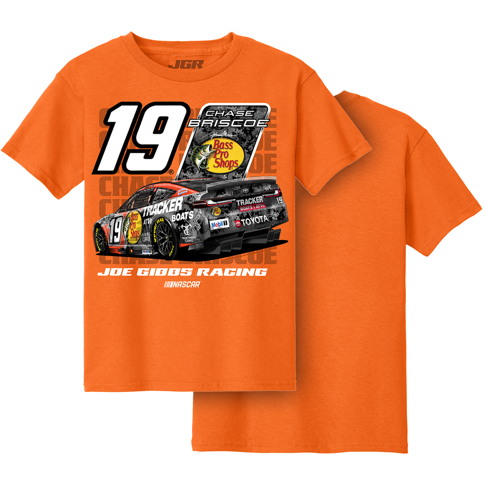 Chase Briscoe YOUTH 2025 Bass Pro Shops  Car Tee