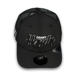 Denny Hamlin No.11 New Era Chain Glow 970 Stretch Snap Trucker Hat