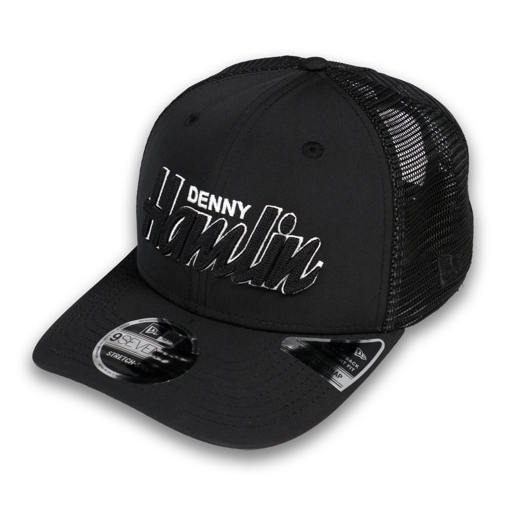 Denny Hamlin No.11 New Era Chain Glow 970 Stretch Snap Trucker Hat