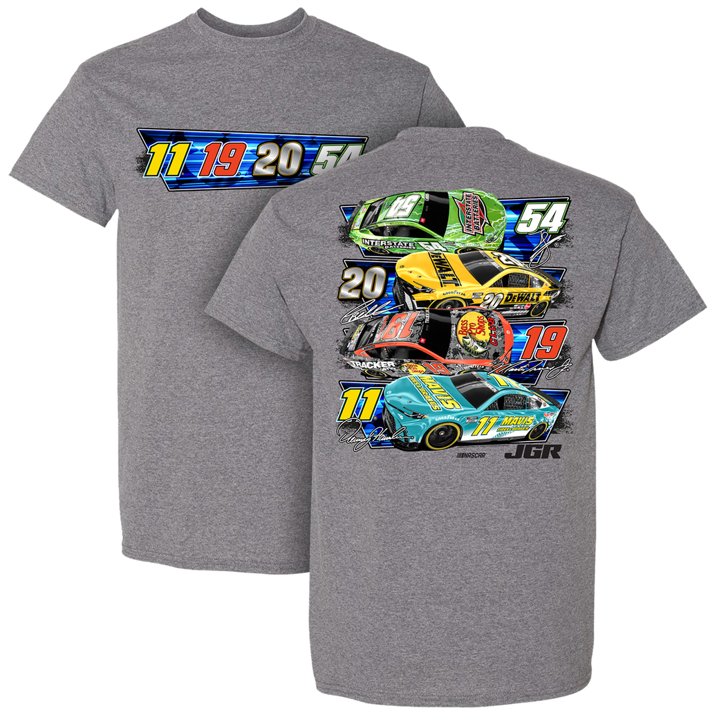 2024 JGR 4-Car Team Tee – Joe Gibbs Racing Store