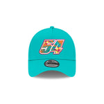 Ty Gibbs  No. 54 940AF Floral Glow Teal Hat