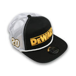 Christopher Bell 2024 Dewalt Golfer Trucker Rope Black Hat