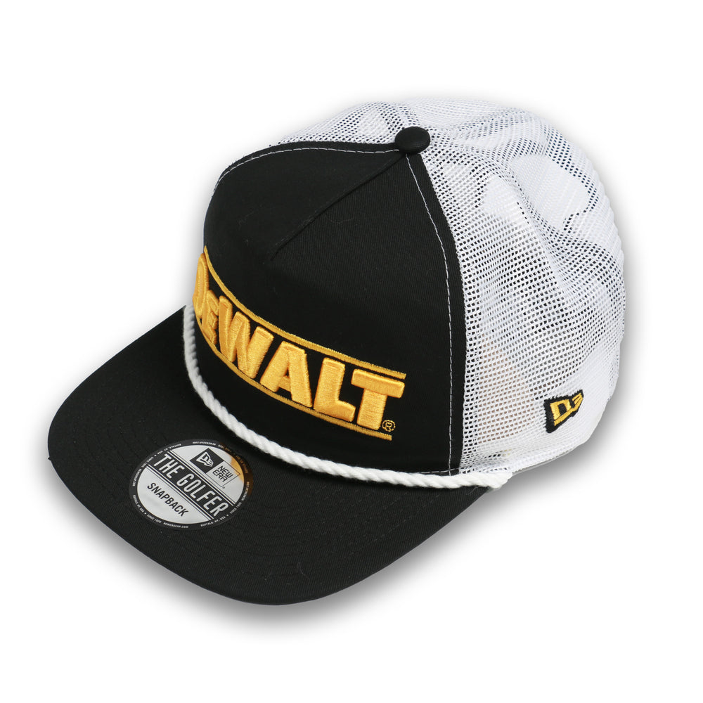 Christopher Bell 2024 Dewalt Golfer Trucker Rope Black Hat