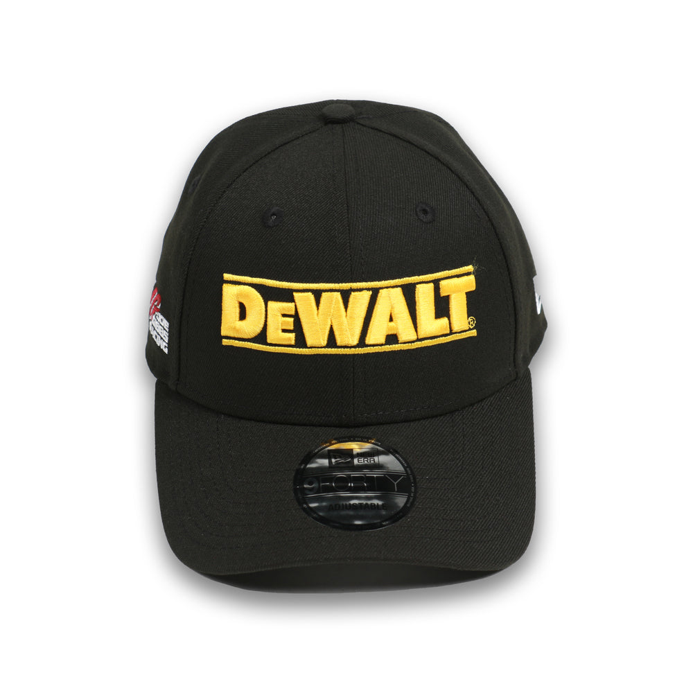 Christopher Bell 2024 Dewalt New Era 940 Snap Back black Hat