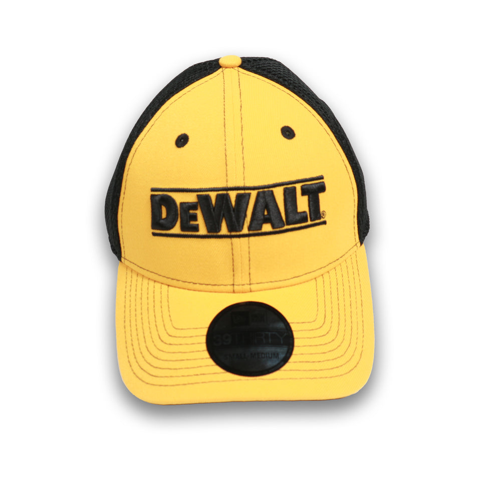 Christopher Bell Dewalt New Era Neo 3930 Gold Black Hat