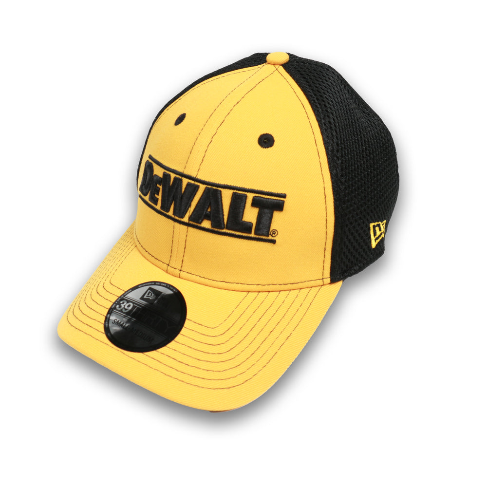 Christopher Bell Dewalt New Era Neo 3930 Gold Black Hat