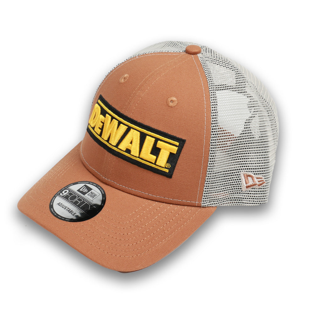 Christopher Bell 2024 Dewalt New Era 940 Trucker Bronzestone Hat