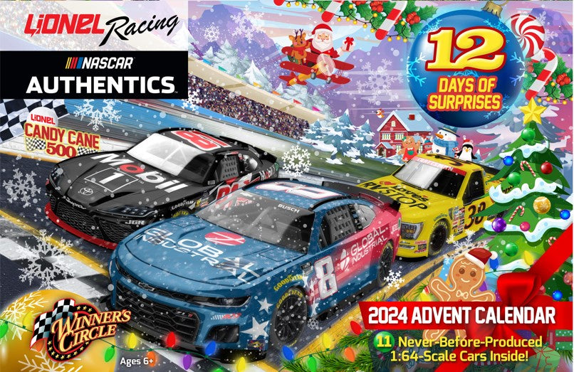 2024 Advent  Calendar - 12 Days of 1:64 Diecast Set