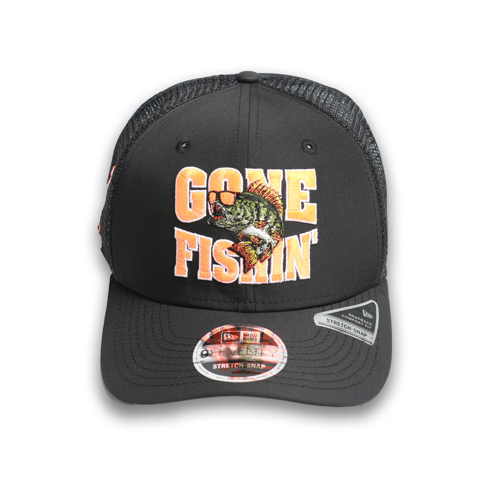 Martin Truex Jr No. 19 New Era 970 SS Gone Fishin Trucker Hat