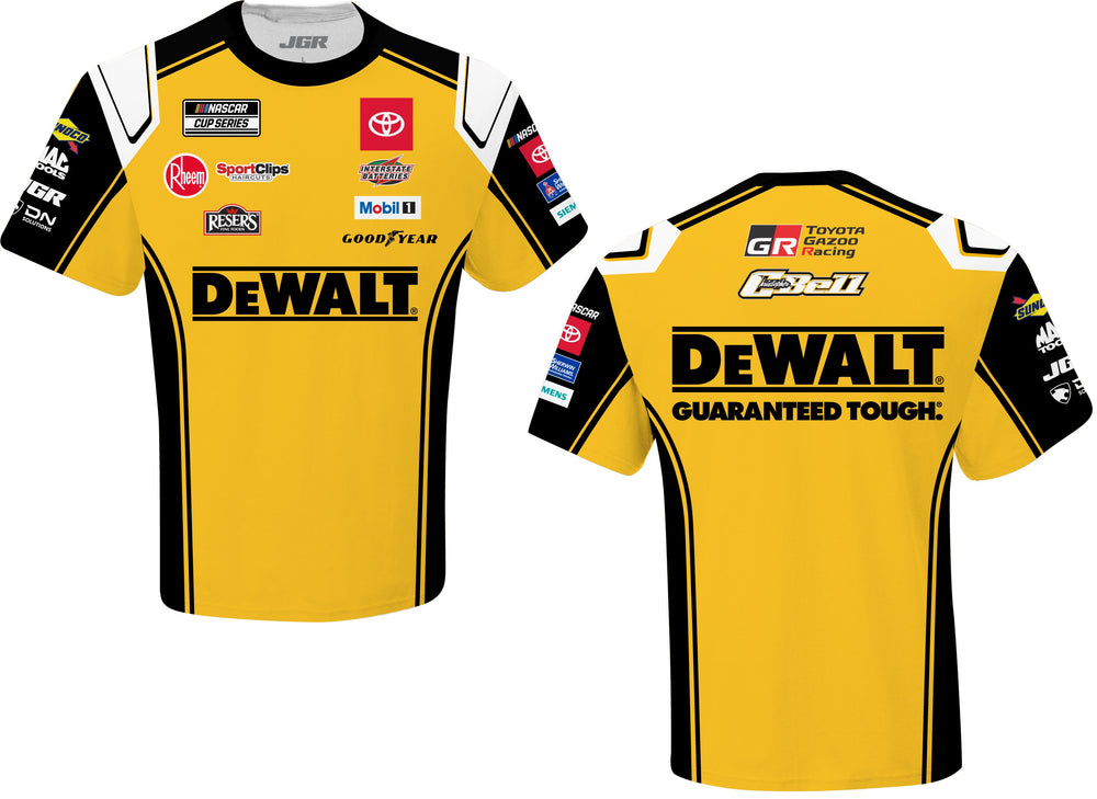 Christopher Bell's DeWalt 2025 Uniform Tee