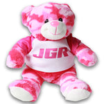 JGR Pink Camo 9" Plush Teddy Bear