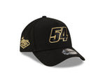 Ty Gibbs No. 54 New Era 940 AF Black Las Vegas Hat