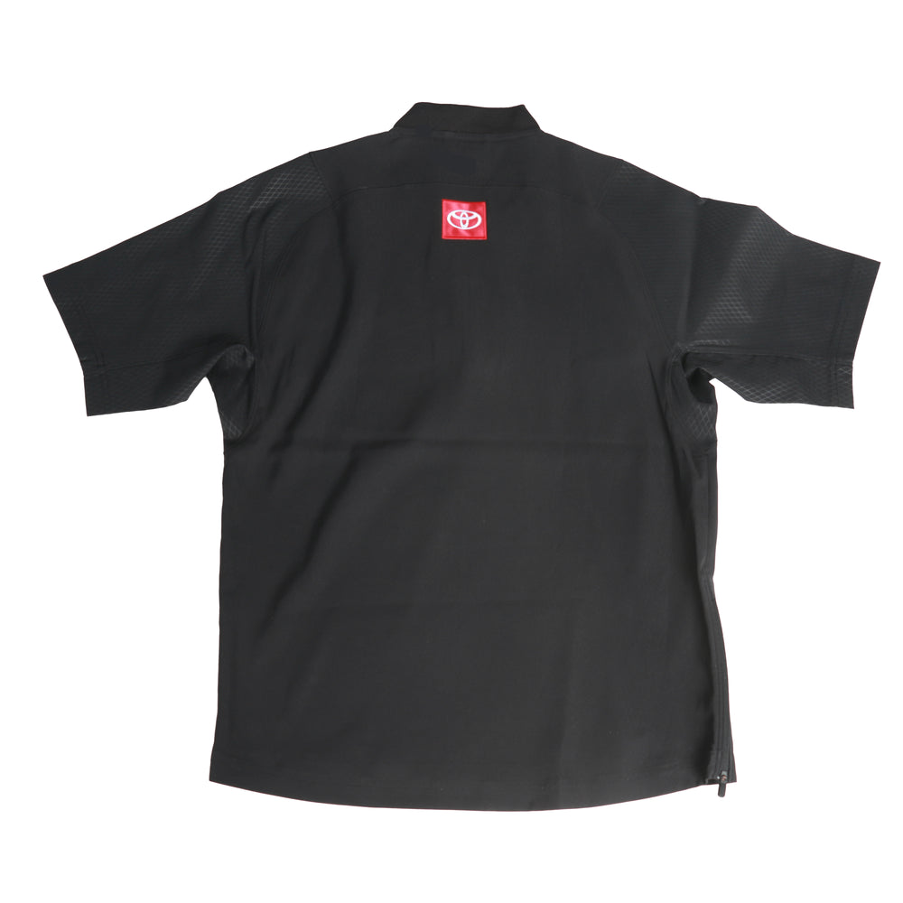 JGR New Era Cage S/S  Black 1/4 Zip Shirt