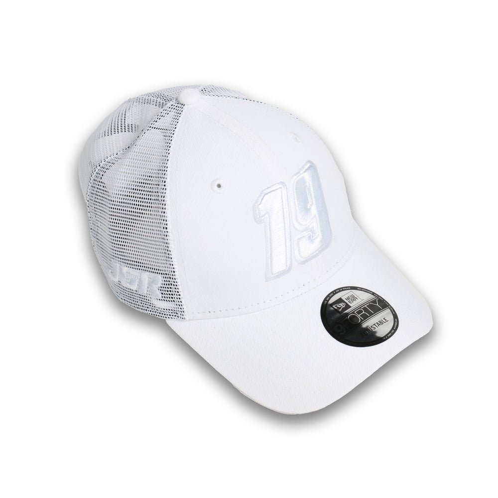 Chase Briscoe No. 19 New Era 940 Trucker Whiteout