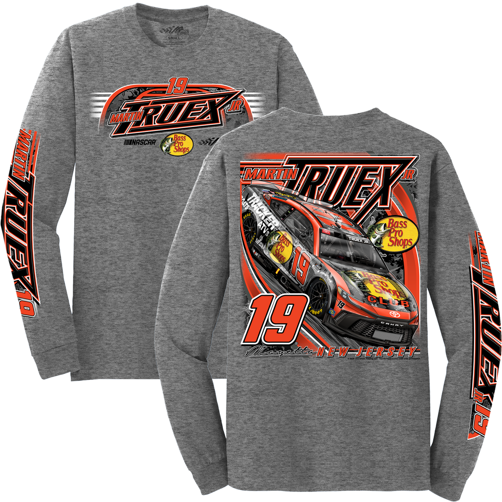 Youth Joe Gibbs Racing Team Collection Black/Orange Martin Truex Jr Bass  Pro Shops Uniform T-Shirt