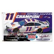 Fanatics Authentic Denny Hamlin 12 x 15 2018 Fedex Sublimated Plaque